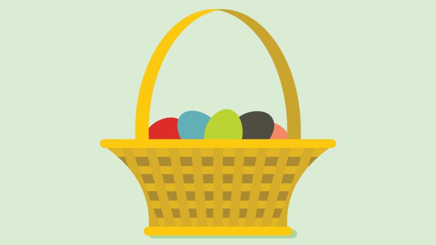 No solo ponga huevos en la canasta