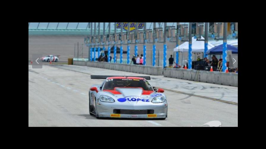 Dominicana RJ López lidera la práctica del Trans Am  International Speedway en Daytona