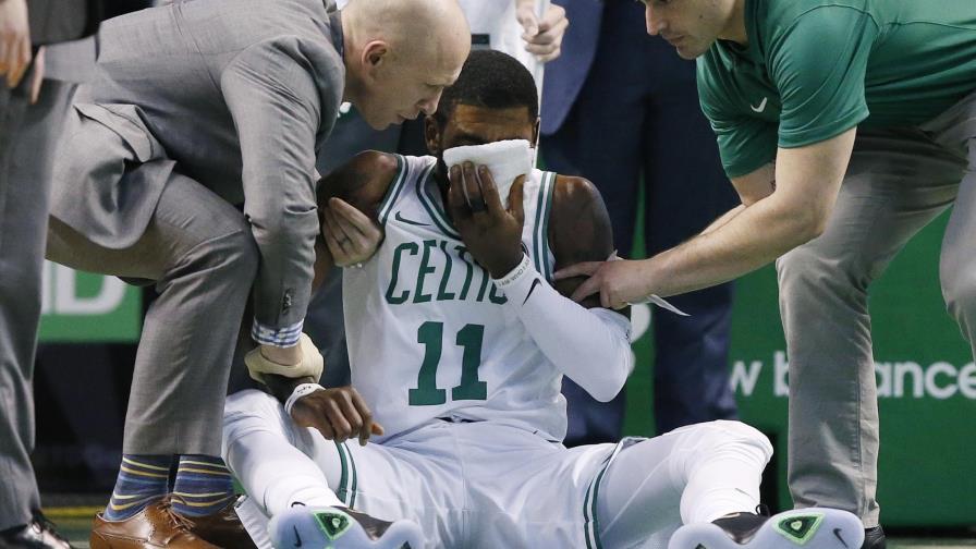 Irving sufrió fractura en hueso de la cara 