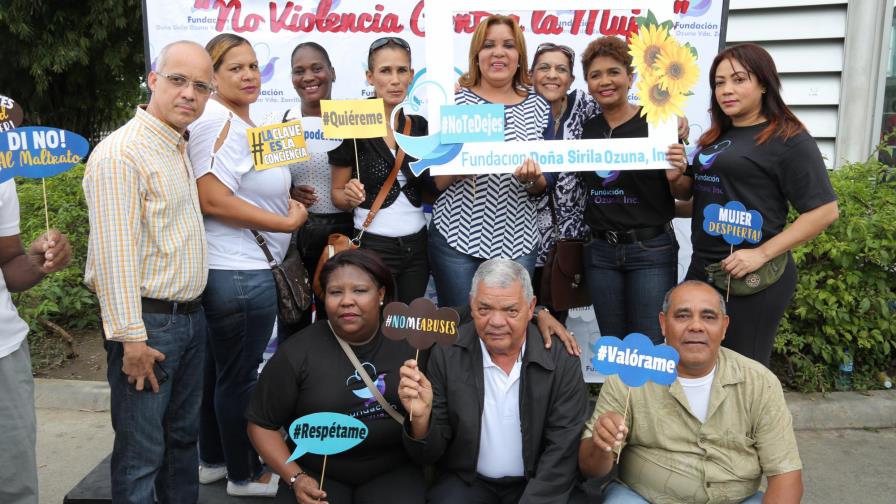 Fundación Sirila Ozuna inicia campaña “No te Dejes 2017” en contra la violencia contra la mujer