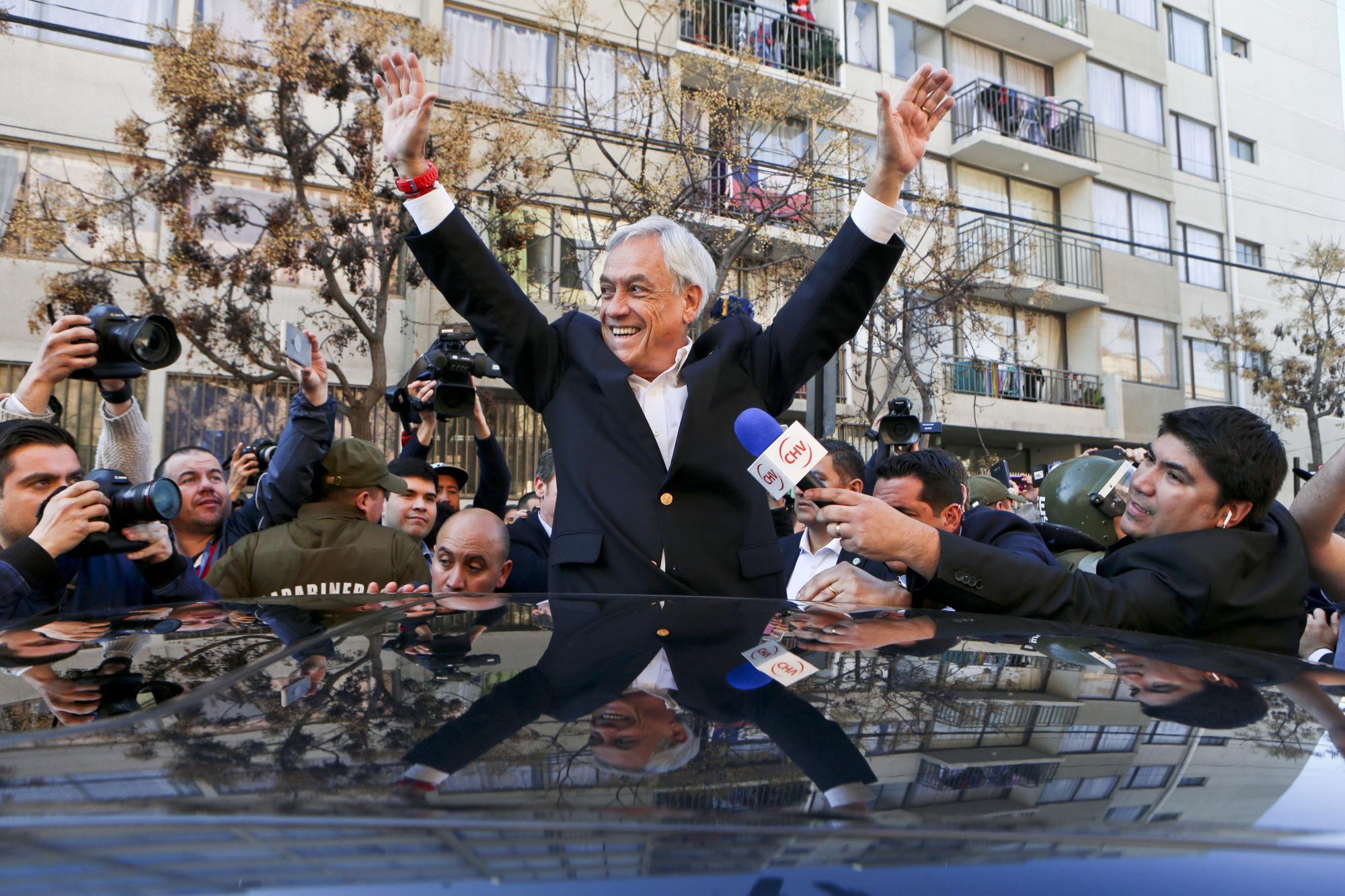  Sebastián Piñera en campaña