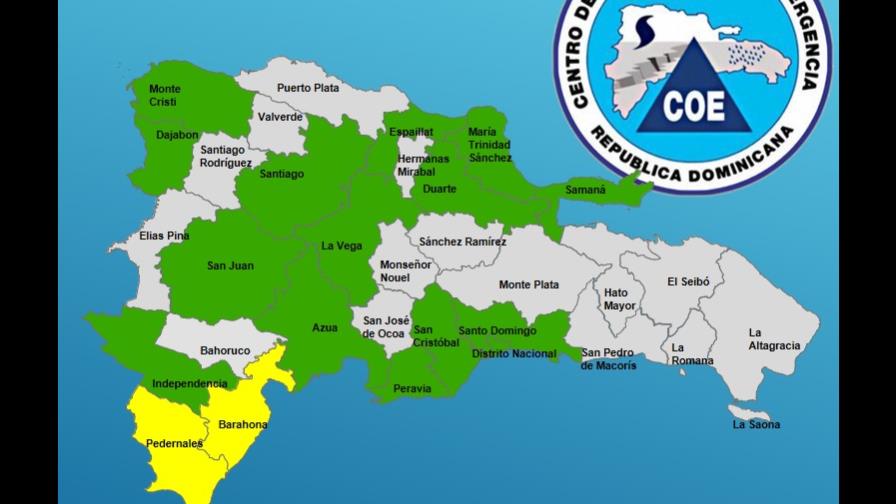 Dos provincias en alerta amarilla y otras 15 en verde ante continuación de las lluvias Dos provincias en alerta amarilla y otras 15 en verde ante continuación de las lluvias