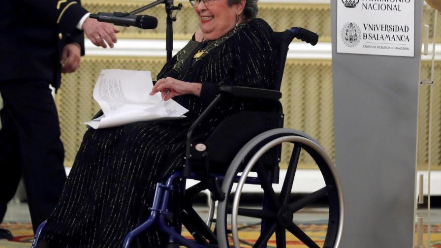 Poeta nicaragüense Claribel Alegría reivindica lucha contra el machismo Poeta nicaragüense Claribel Alegría reivindica lucha contra el machismo