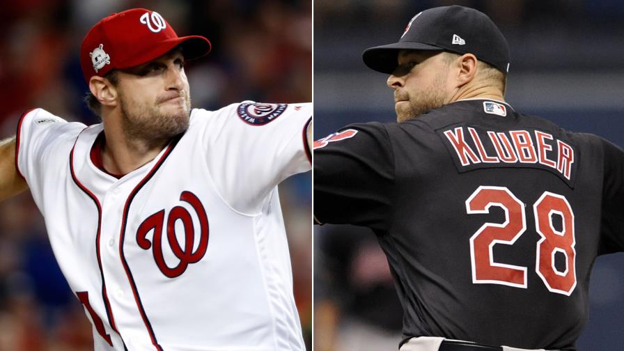 Max Scherzer y Corey Kluber ganadores del premio Cy Young