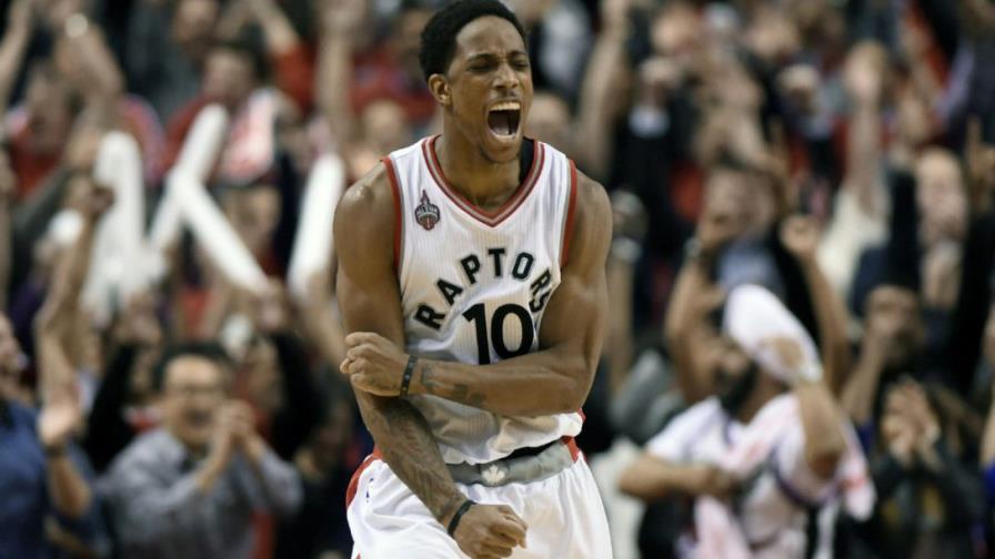 DeRozan mantiene ganadores a Raptors; Ibaka 12 puntos 