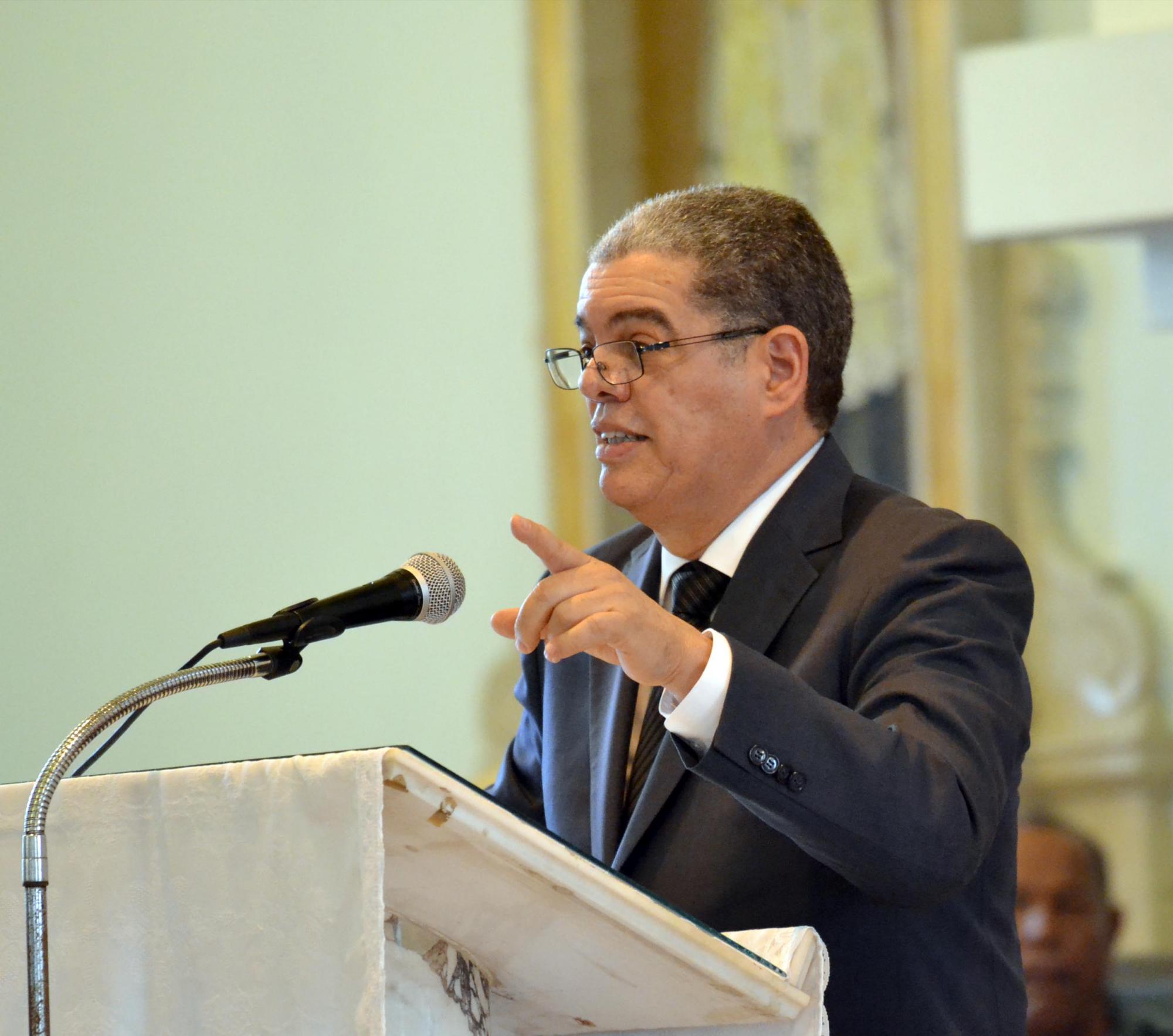 Carlos Amarante Baret, ministro de Interior de la Policía