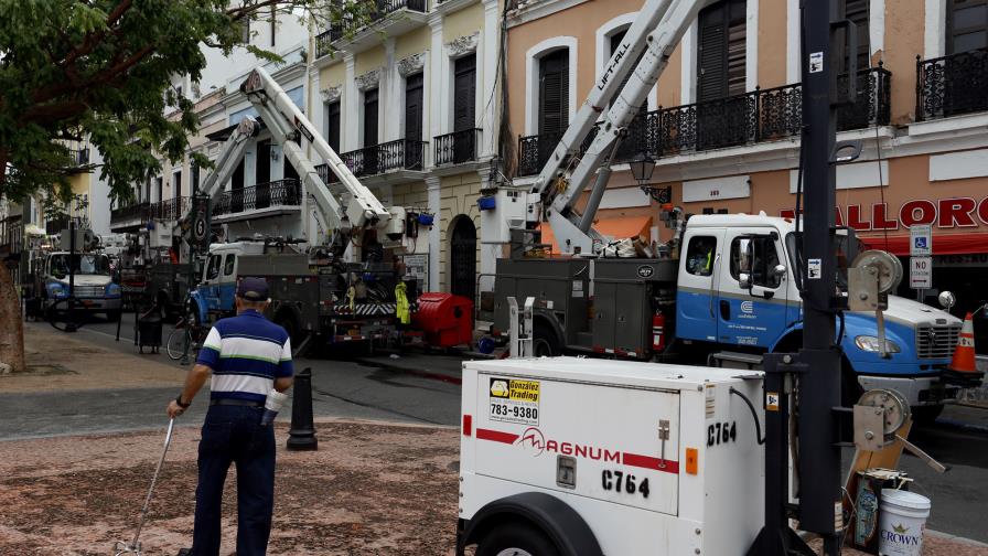 Una nueva avería reduce la generación de electricidad en Puerto Rico tras huracán Una nueva avería reduce la generación de electricidad en Puerto Rico tras huracán
