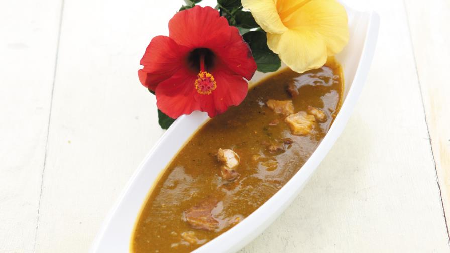 Paso a paso. Sancocho dominicano de 7 carnes