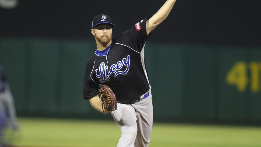 Hurlbut y Mercedes acercan al Licey 
a medio partido de la cuarta posición