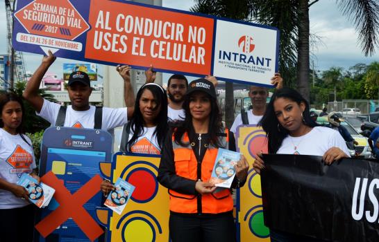 INTRANT inicia Semana de la Seguridad Vial con actividades