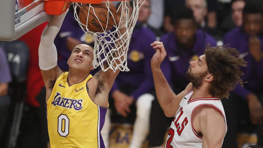 Kuzma y los Lakers remontan para conseguir triunfos seguidos 