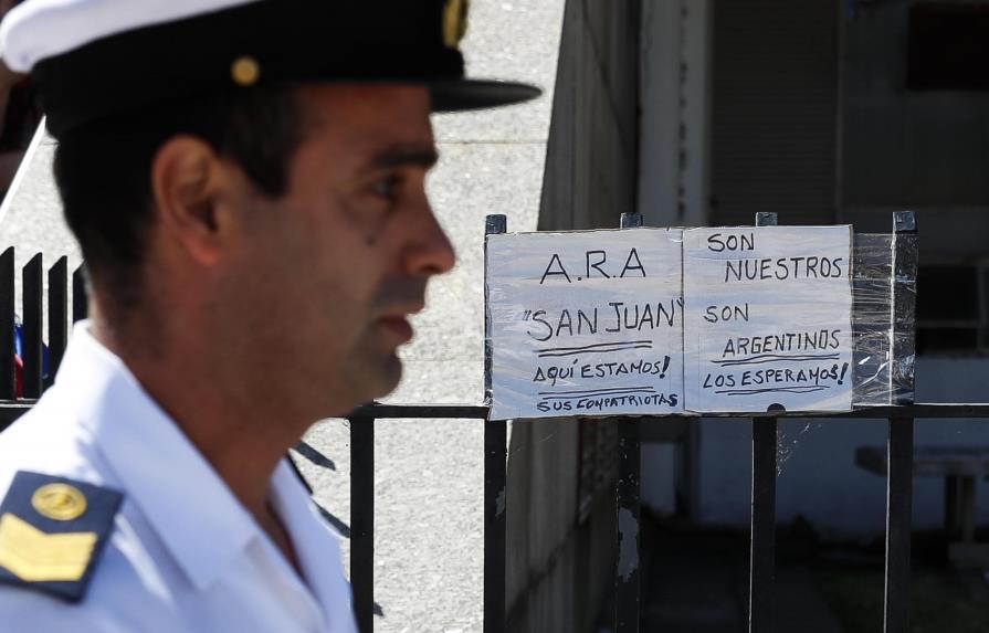 Se mantiene la esperanza en hallar submarino argentino tras detección de “objeto metálico”