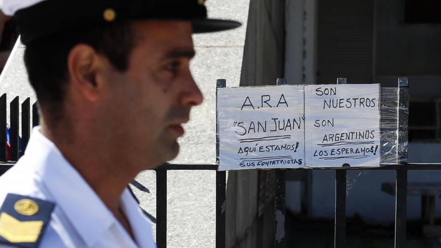 Se mantiene la esperanza en hallar submarino argentino tras detección de “objeto metálico”