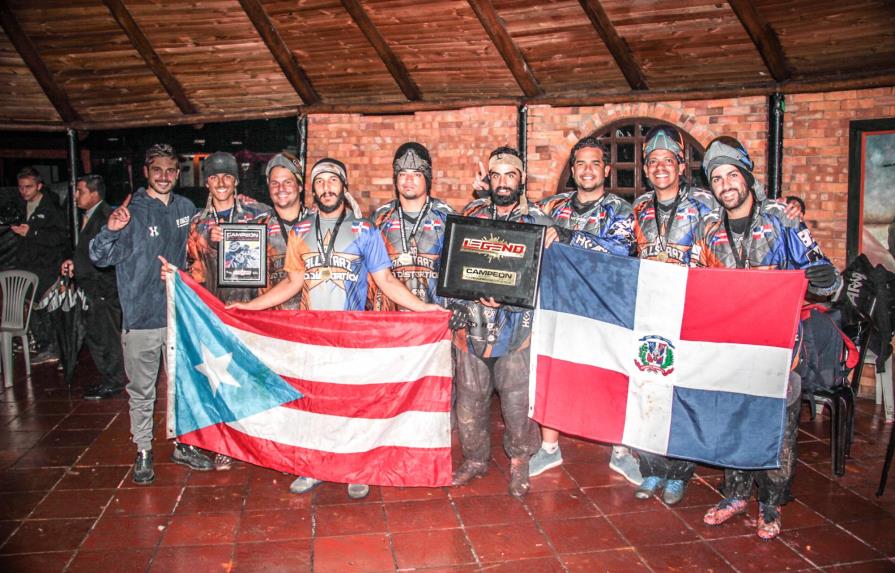 Dominicana y Puerto Rico, campeones del Legend Paintball Latinoamérica 2017