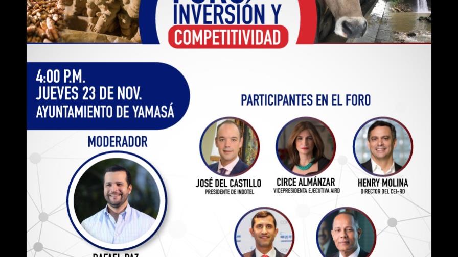 Abordarán impacto de competitividad en economías locales en Expo Monte Plata 2017