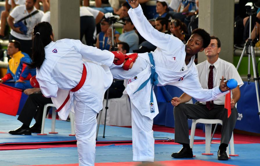 La karateca Pamela Rodríguez conquistó medalla de plata en la división de 68 kilogramos