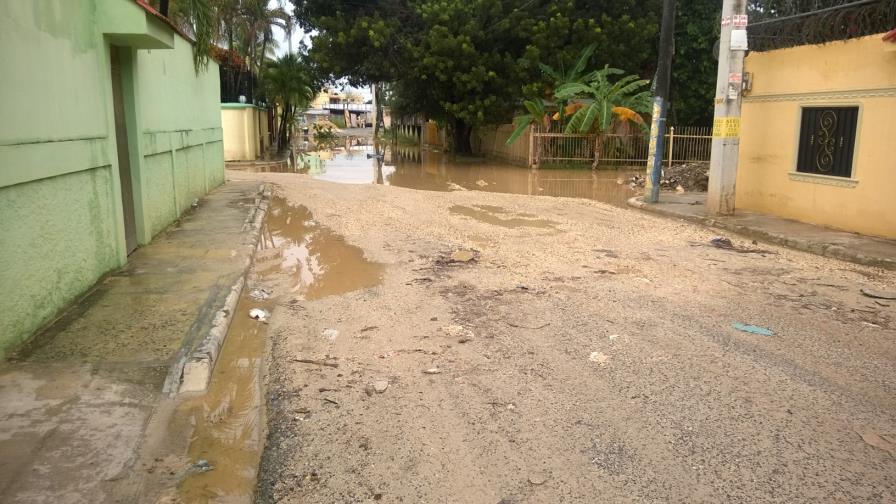 Como para salir en bote... cuando llueve