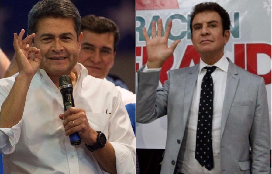 Nasralla y Hernández, presidentes autoproclamados a falta de resultado oficial