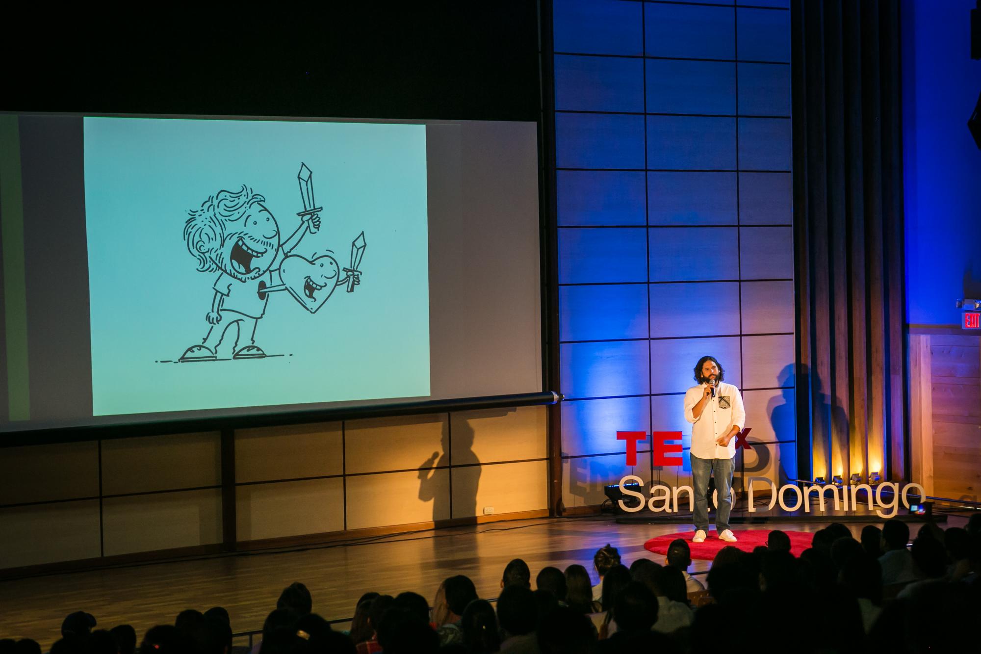 La caricatura y su autor.