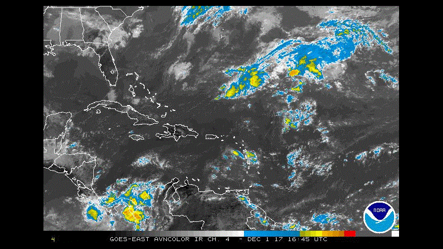 Débil vaguada sobre el país genera aguaceros Débil vaguada sobre el país genera aguaceros