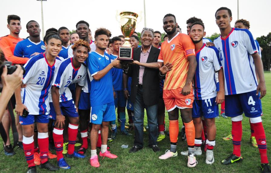 República Dominicana venció a Cuba y ganó la Copa Máximo Gómez de fútbol en la división sub20