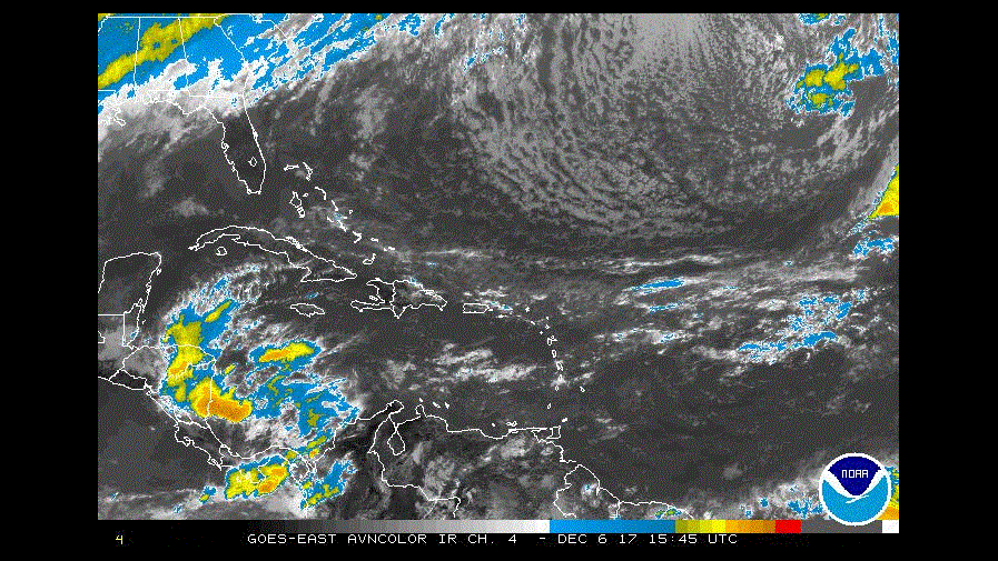  Onamet informa continuarán las lluvias este jueves