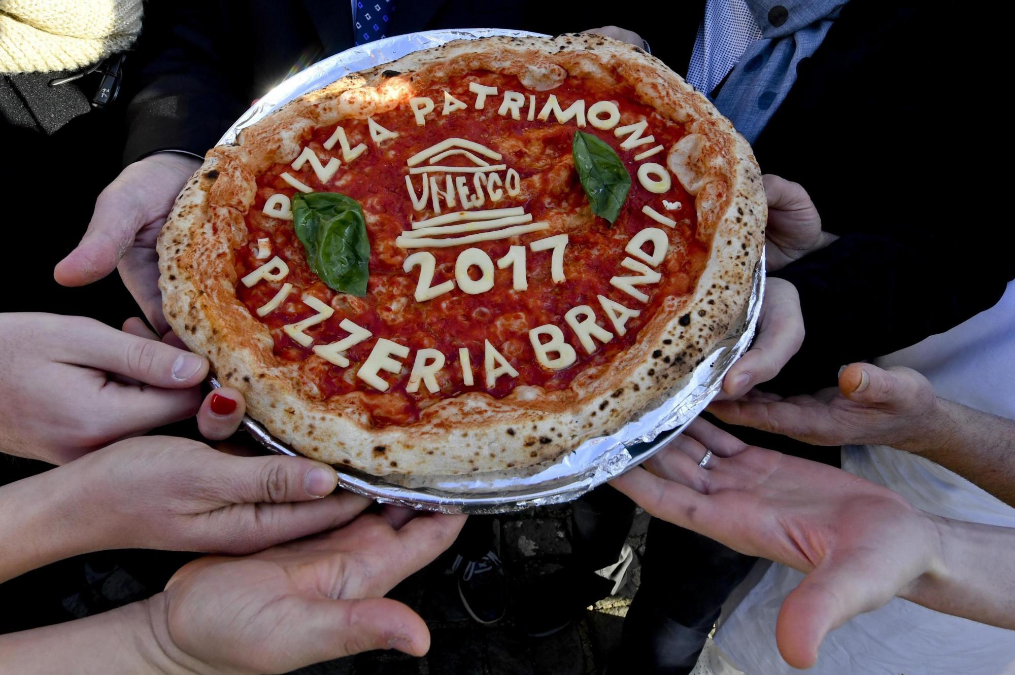La pizza, patrimonio de la humanidad