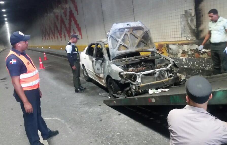 Vehículo se incendió en túnel Las Américas carecía de válvula de cierre de automático 