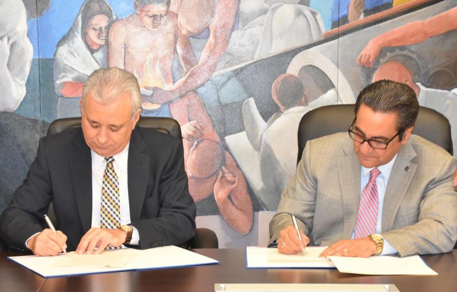 La UASD  y la Asociación de Empresas Industriales de Herrera  suscriben convenio  