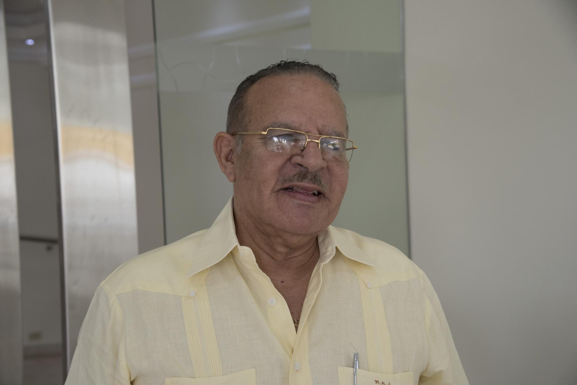 El general (r), Marcos A. Jiménez ponderó a Frank Prats como atleta y ciudadano ejemplar.