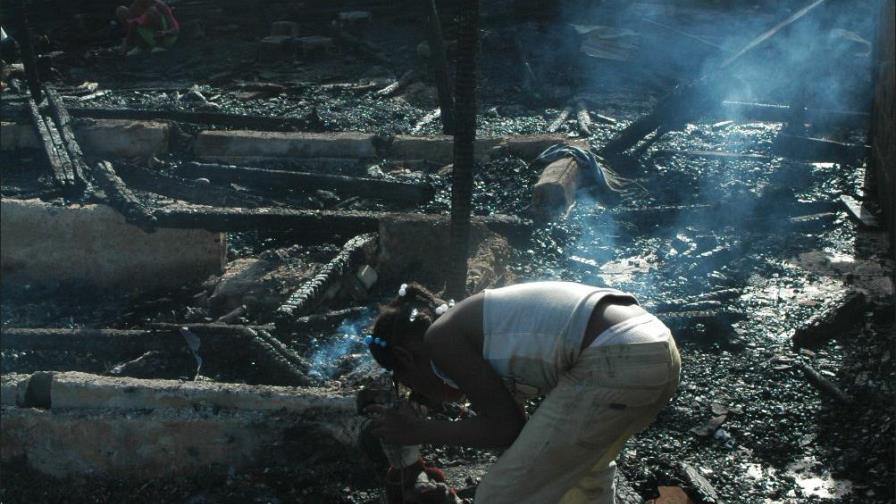 Muere anciana al quemarse casa en San Pedro de Macorís