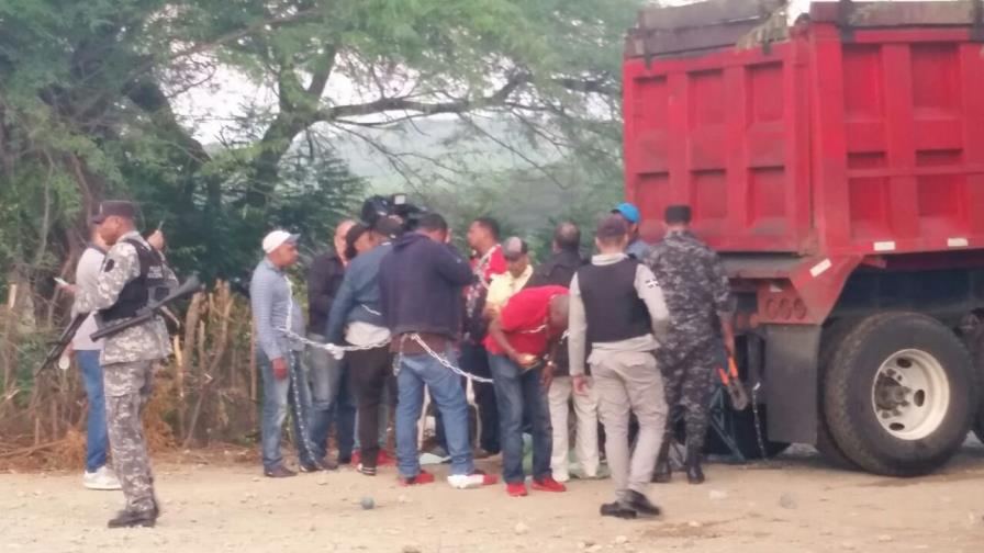 Militarizan mina de agregados que estuvo bloqueada por Fenatrado Militarizan mina de agregados que estuvo bloqueada por Fenatrado