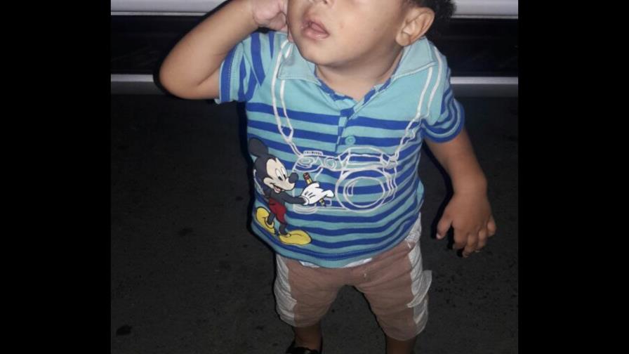 Niño es abandonado en Monseñor Nouel