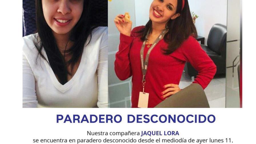 Reportan desaparición de joven 