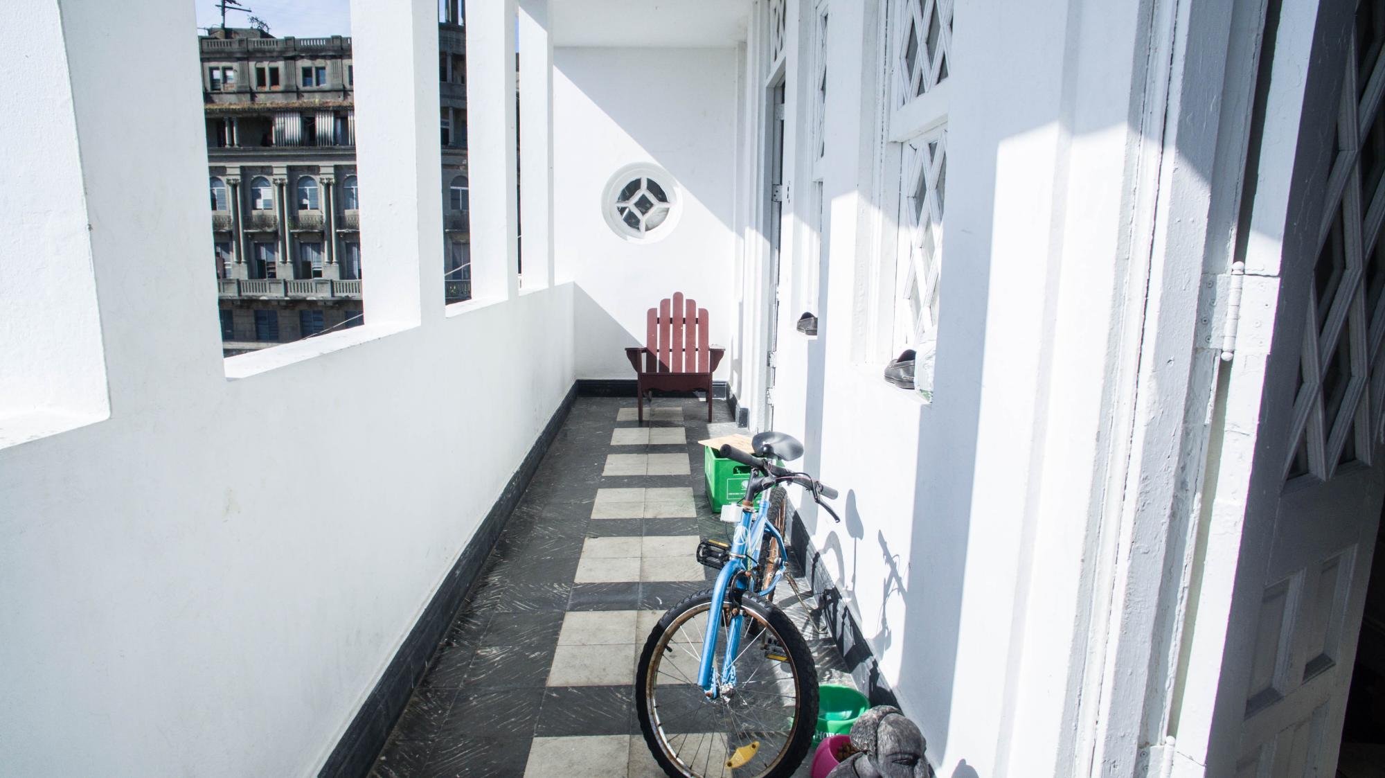 Balcón del tercer piso.