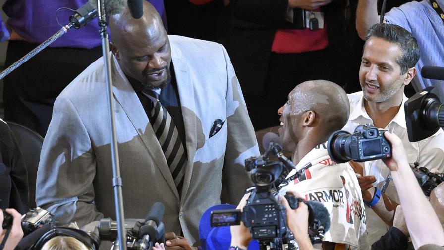 Shaq lanza un reto a los fanáticos: Mencionar un mejor dúo superior a él y Kobe Bryant Shaq lanza un reto a los fanáticos: Mencionar un mejor dúo superior a él y Kobe Bryant