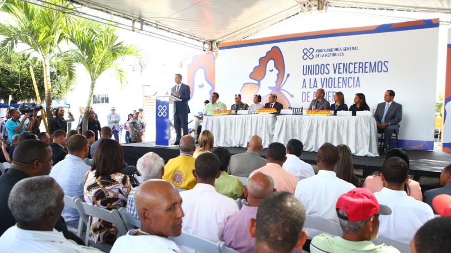 Procurador inaugura Unidad de Atención Integral a Víctimas de Violencia de Género en Cotuí 