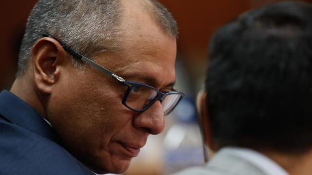 Dictan nueva orden de prisión contra exvicepresidente Jorge Glas