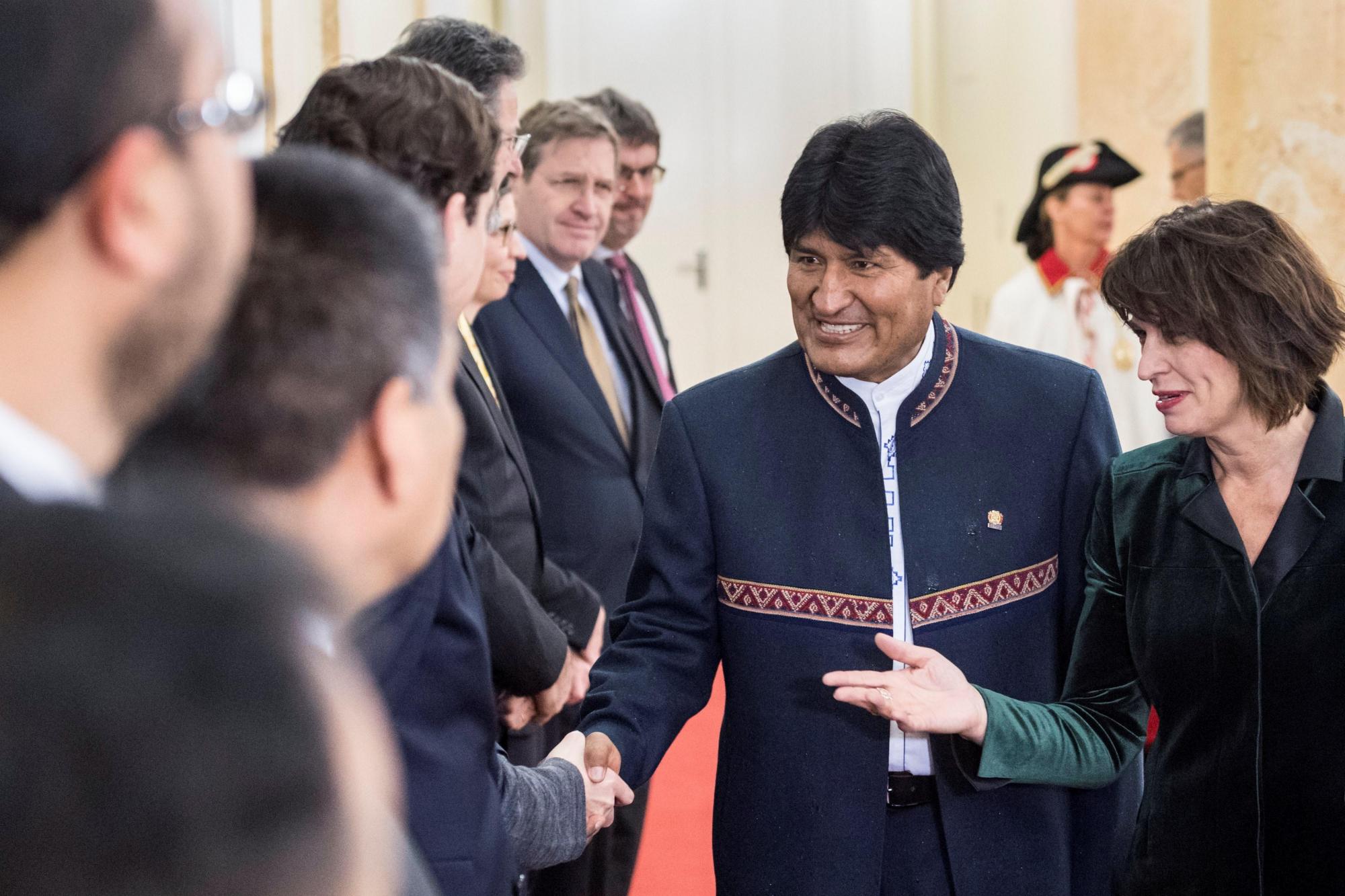 Visita de Evo Morales