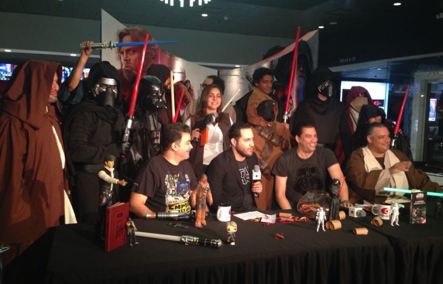 Cosplay dominicano en la premier de “El último Jedi”