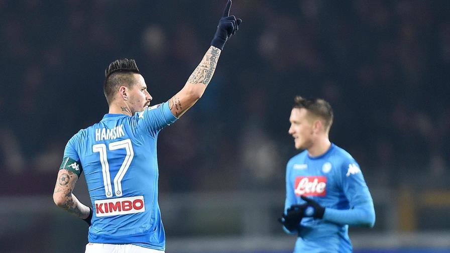 Marek Hamsik empata récord de Maradona con Napoli