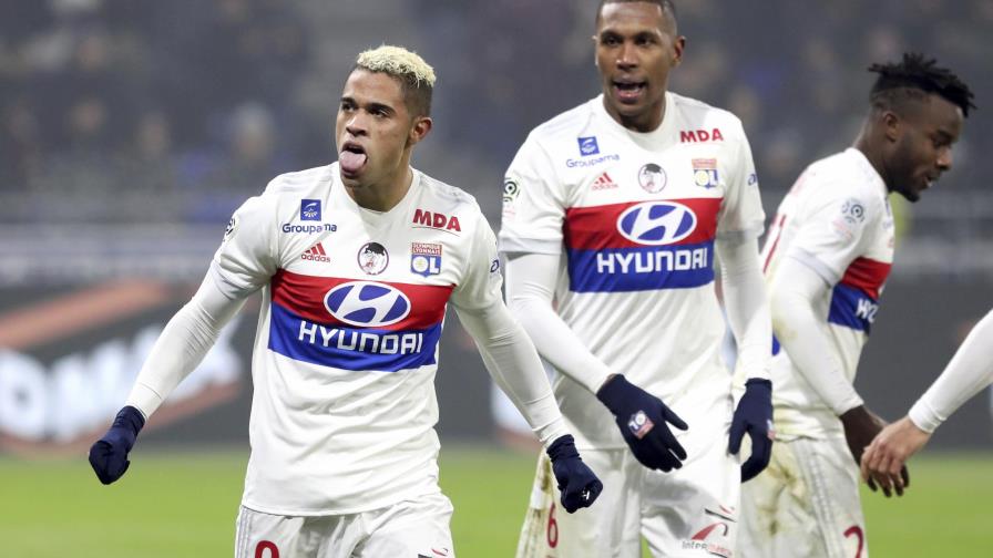 Mariano Díaz anotó un gol en triunfo de Lyon en la liga francesa