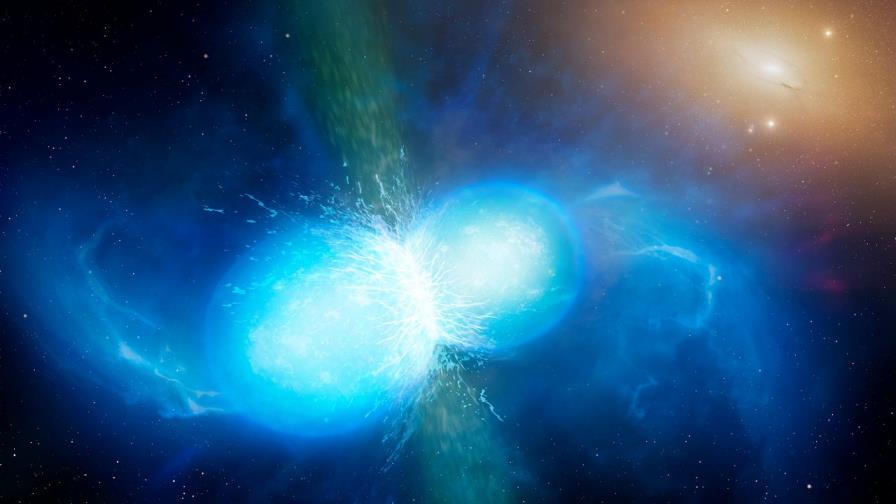 Fusión de dos estrellas de neutrones, gran descubrimiento científico de 2017