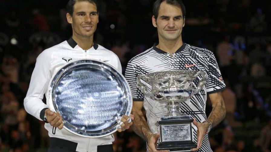 Federer y Nadal se reparten piropos, además de sostener una gran rivalidad