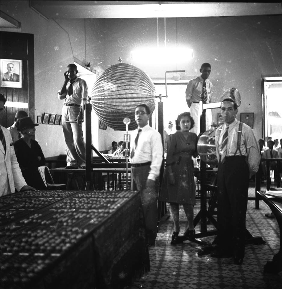 Lotería Nacional en los años 40,