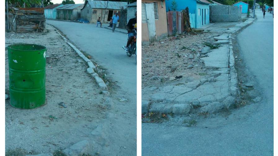 Denuncian comunidad en Barahona se cae a pedazos por falta de inversión Denuncian comunidad en Barahona se cae a pedazos por falta de inversión