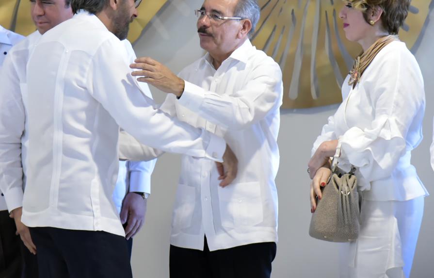 El presidente Medina cita prioridades de su Gobierno para el próximo año