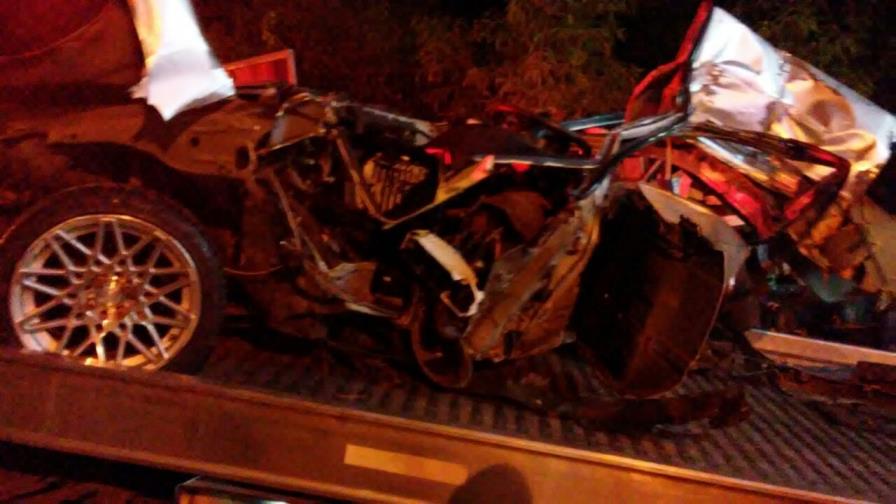 Mueren dos jóvenes en accidente de tránsito en la Prolongación 27 de Febrero 