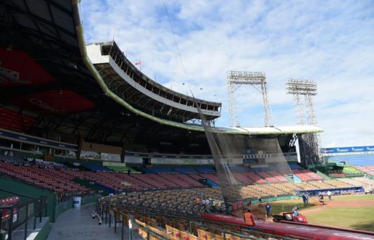 El terreno del Quisqueya está listo para jugar El terreno del Quisqueya está listo para jugar