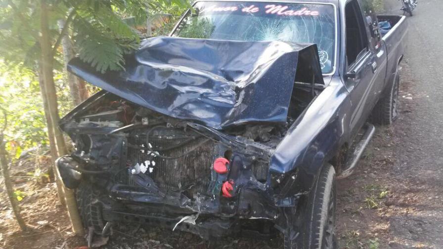 Mueren tres miembros de una familia en accidente de tránsito en Gaspar Hernández